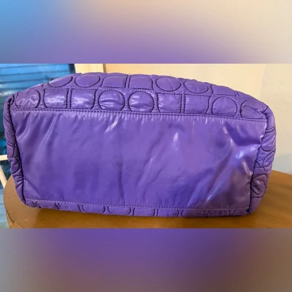 Kate Spade Purple Quilted Shoulder Bag - Picture 7 of 14